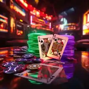 Live casino dealer table streamed on a mobile device in the Philippines
